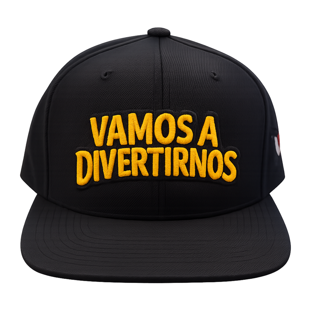 VAMOS A DIVERTIRNOS SNAPBACK HAT