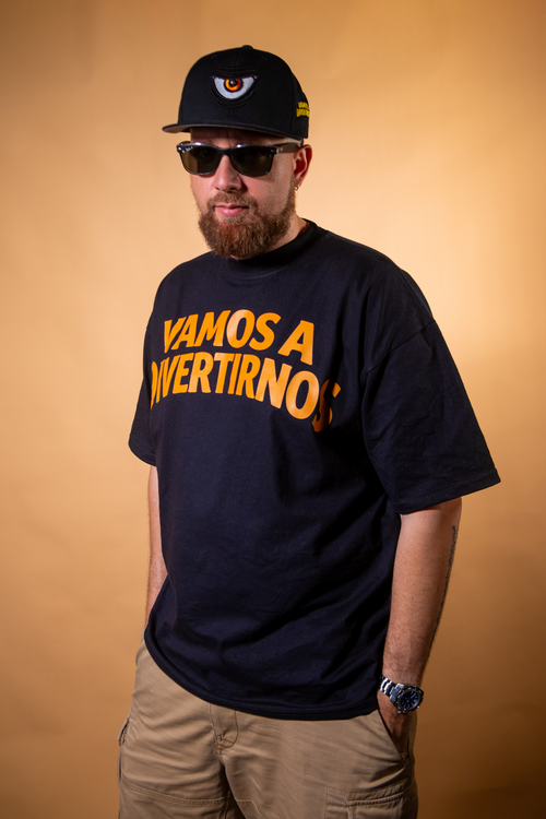 VAMOS A DIVERTIRNOS OVERSIZED T-SHIRT